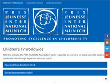 Tablet Screenshot of childrens-tv-worldwide.com
